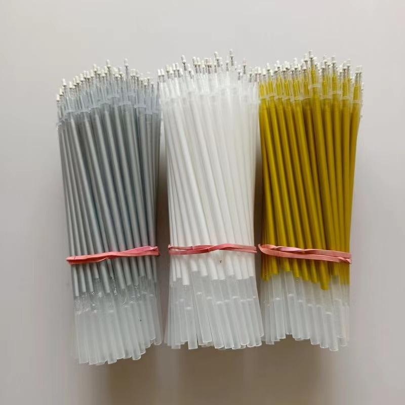 12 Color Highlighter Pen Specialized for Art, 0.6mm Color Neutral Pen DIY Handheld Fluorescent Pen Core 100pcs/set