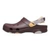 Sabot Classic pentru Orice Teren EVA Vârf Rotund Slip-On Saboți Confortabili Ușori Saboți Unisex Roșu-Maro 206340-2DV