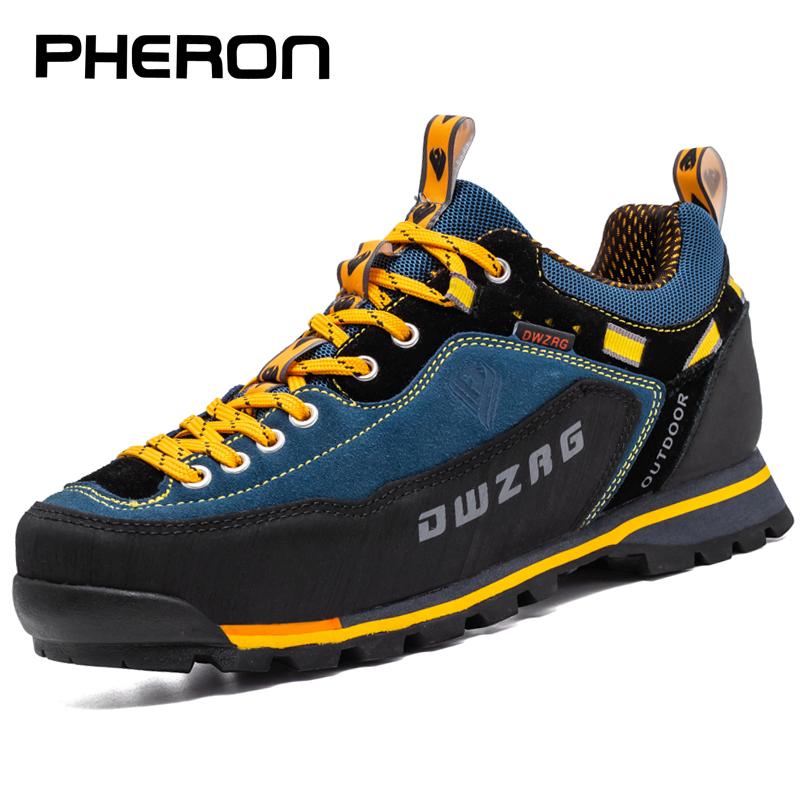 Waterproof Hiking Shoes Mountain Climbing Shoes Outdoor Hiking Boots Trekking Sport Sneakers Men Hunting Trekking Zapatillas