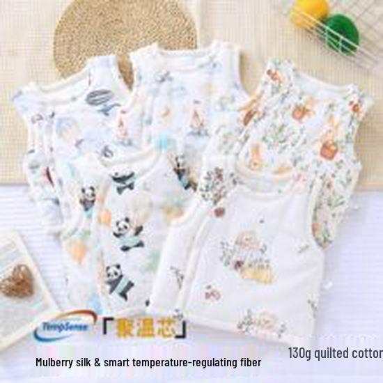 Dětské a batolecí sametové termoprádlo s otevřeným rozkrokem na podzim/zimu