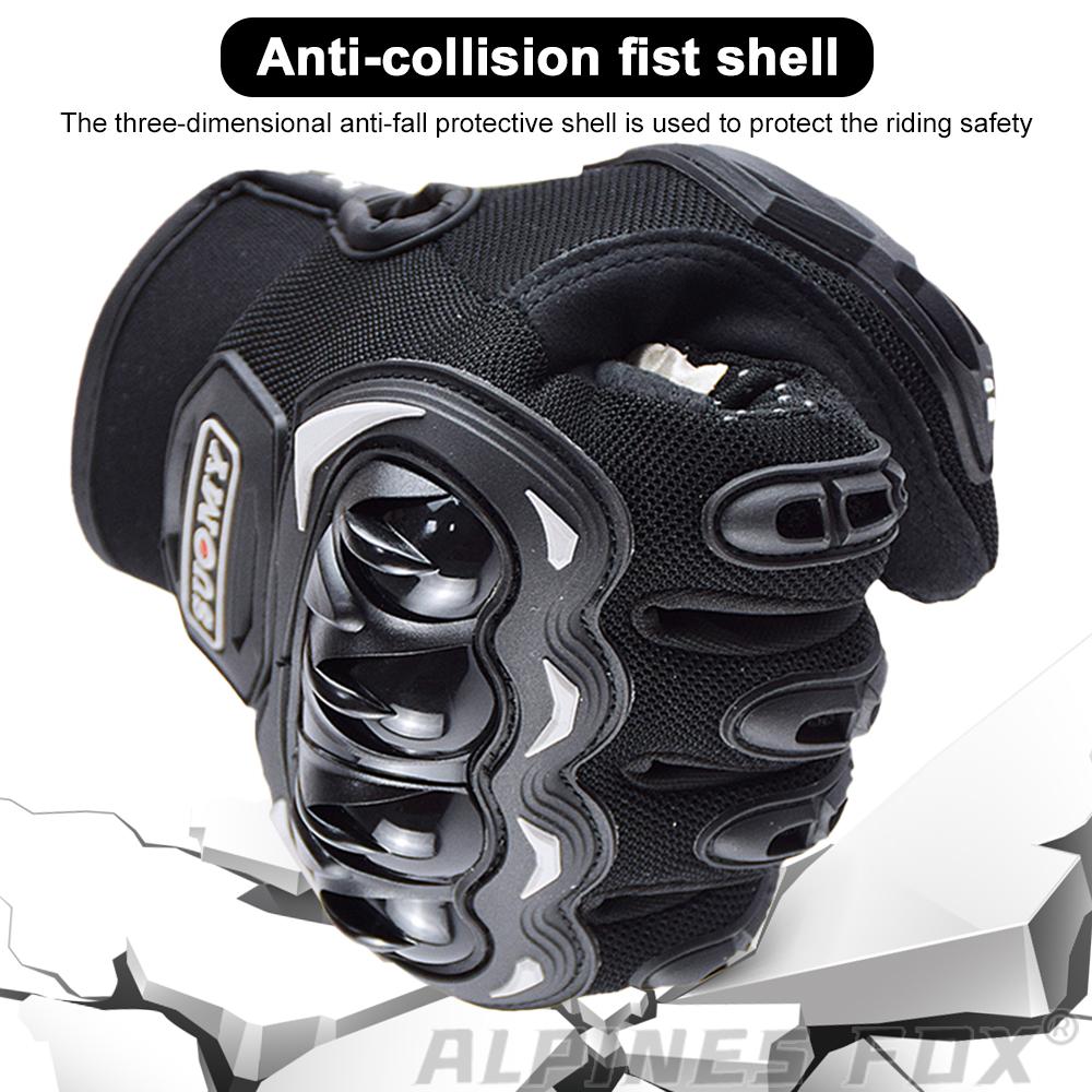 Suomy Motorcycle Gloves Motocross Gloves Full Finger Touchscreen Electric Car Scooter Gloves Road Street Cycling Gloves Guantes