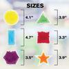 Lesong Sensory Water Beads Toy for Shape Learning Toy for Fidget Stress Unique Boys Girls Sock Stuffing Kids, 6-Pack, Toddlers, Toy, Autism/Anxiety