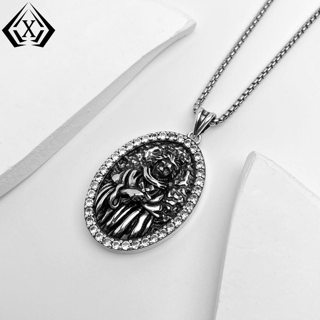 European & American Gothic Punk Pendant Niche Design Necklace