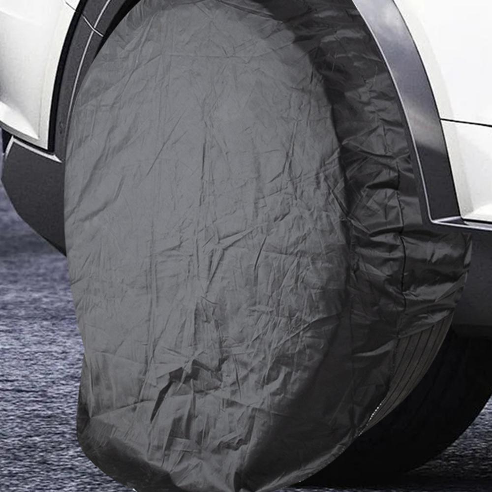 4Pcs Spare Tire Wheel Covers, 29 " " 32 " " Waterproof Dustproof Tire Covers Universal Fit for RVs Cars