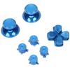 Controller Button Joystick Key Aluminum Alloy ABXY Buttons for Playstation5 ControllerBlue