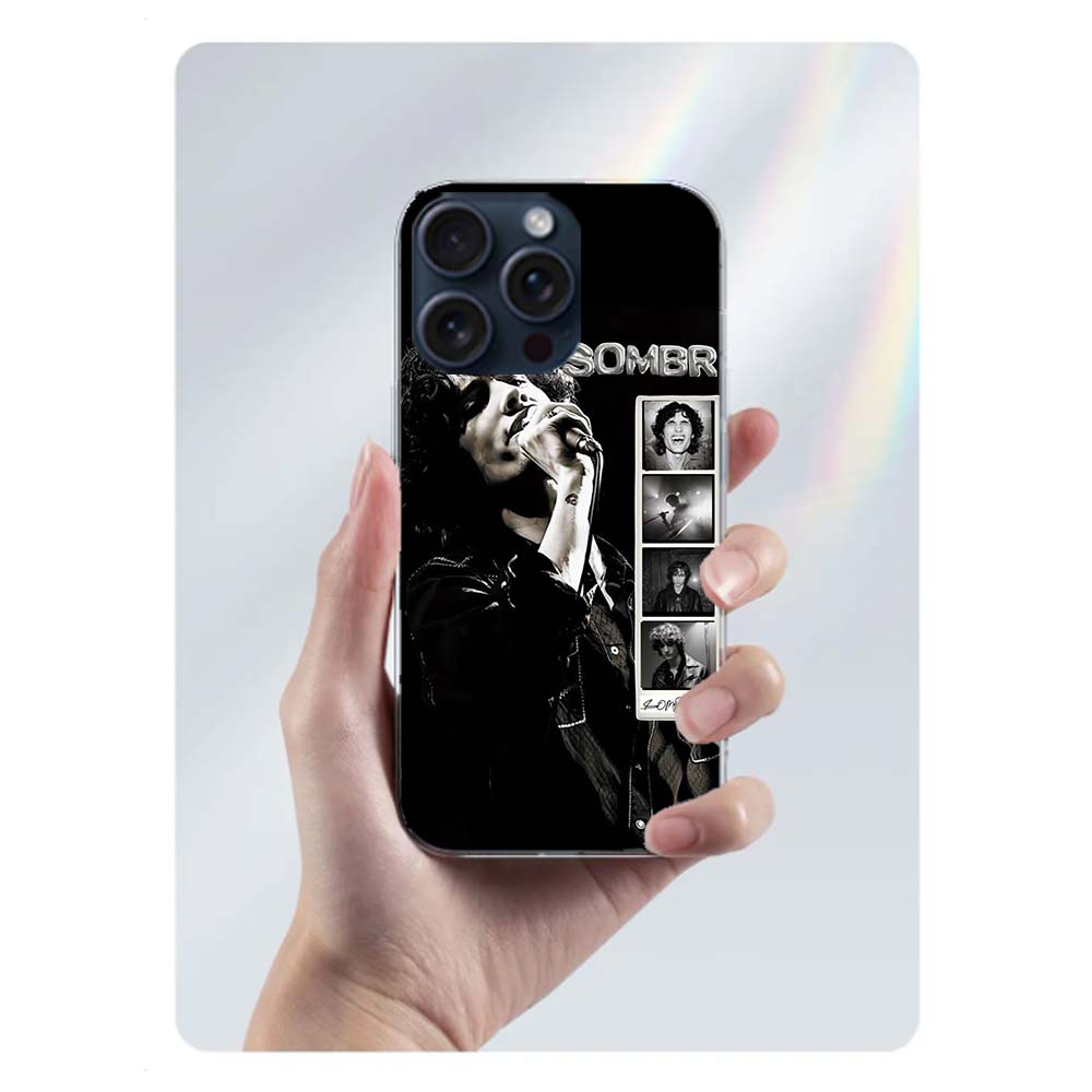 

Singer S-Sombr Clear Phone Case For Iphone 17 Air 16 Pro Max 15 Pro 14 Plus 17E 16E 11 13 12 Mini Cover Cases Fundas Cell TPU Ca iPhone X(iPhoneXS)
