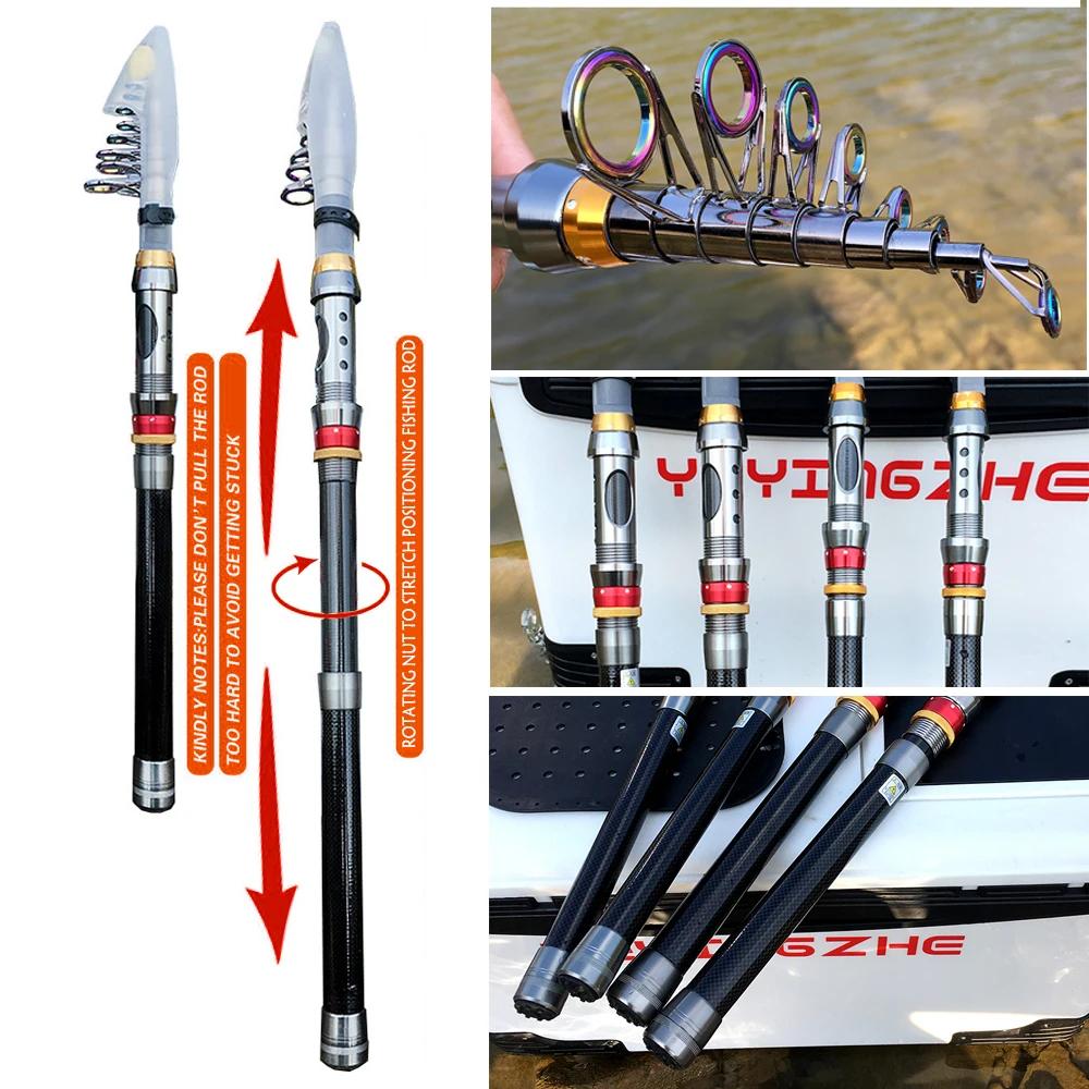 Set Canna da Pesca e Mulinello Canna da Pesca Telescopica Super Rigida 1,8-3,6m Mulinello da Spinning 1000 2000 3000 Canna da Pesca con Mulinello Pesca