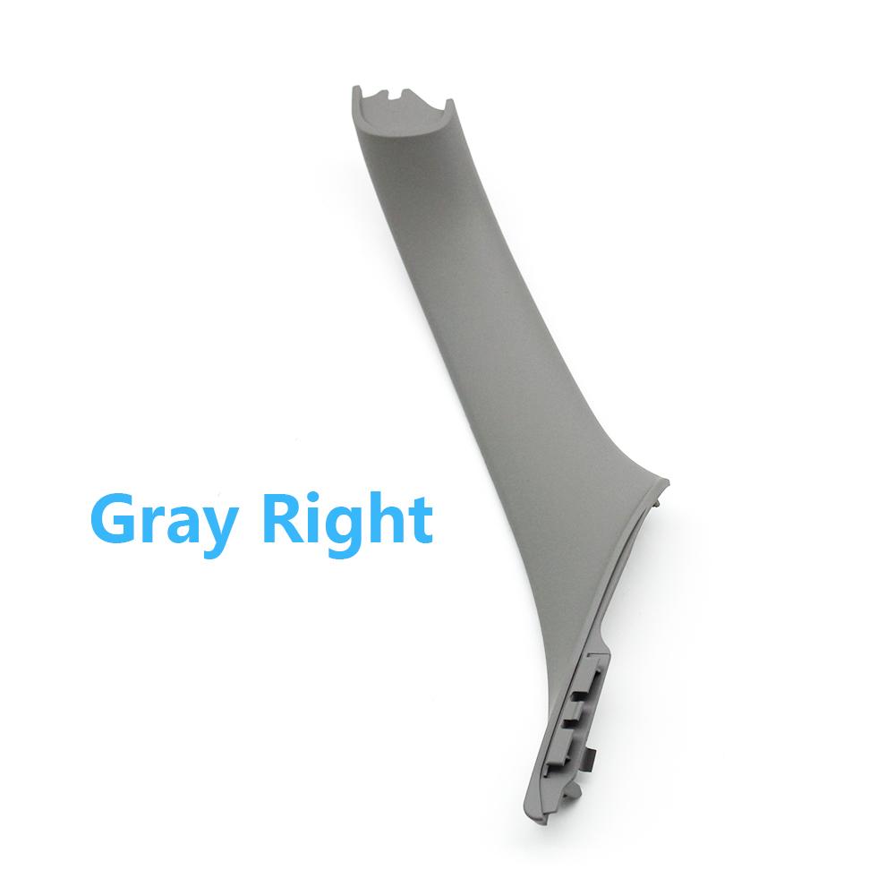 Grey Oyster Car Left Right Interior Door Inside Pull Handle Cover Trim For BMW 5 Series F10 F11 F18 520i 523i 525i 528i