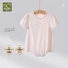 Lapi Baby Girl's Summer Short Sleeve Romper