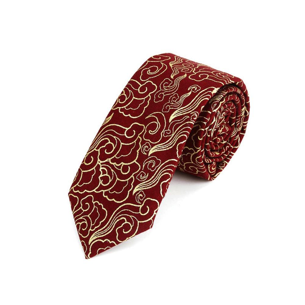 6cm Width Neck Tie Colorful Printed Tie Casual Floral Tie  Men's Party Clothing
