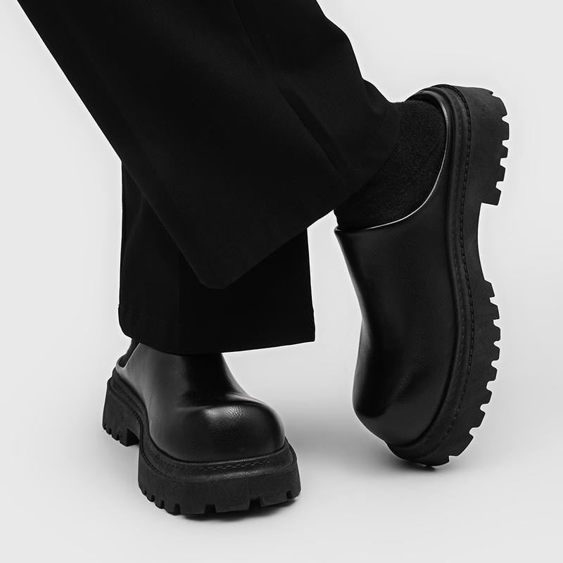 TUINANLE Mens Half Slippers Summer Sandals Soft Sole Breathable Comfortable Walking Shoes Platform Casual Shoes