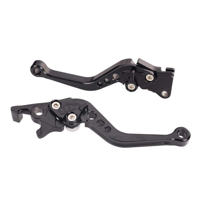 Universal CNC Aluminum Motorcycle Brake Clutch Levers Adjustable 22mm Handlebar Drum Brake Lever