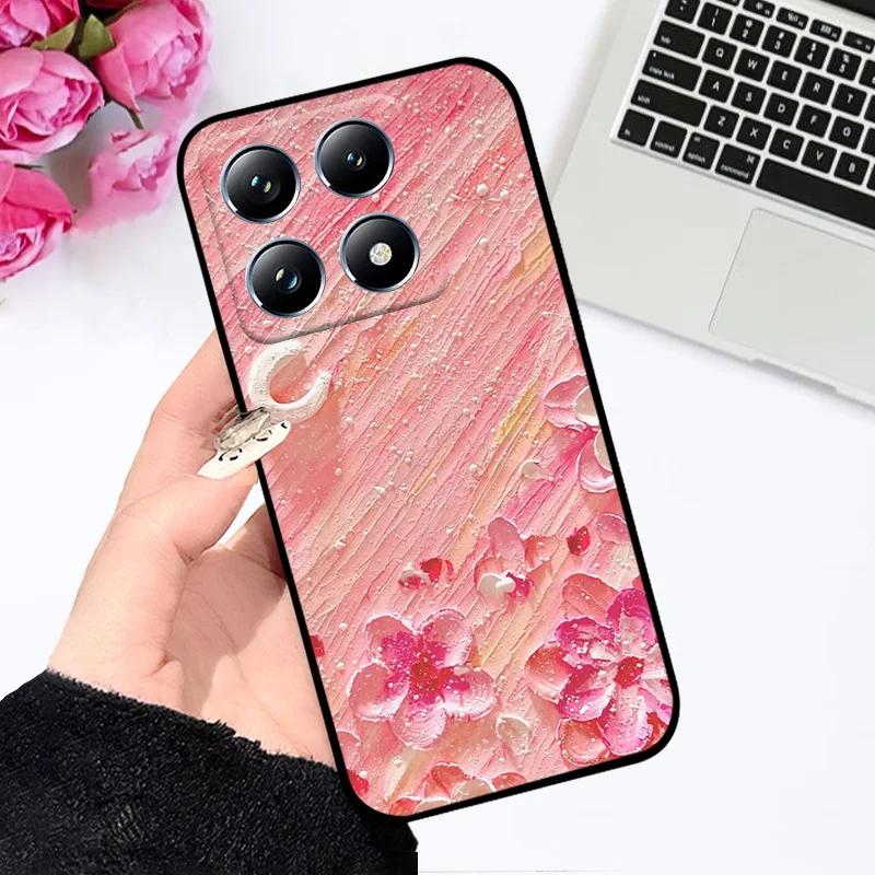 Cartoon Case For Xiaomi 14 14T Pro Fashion Printing Phone Protector Cover For Xiaomi Mi 14T 14 15 Soft TPU Silicone Funda Bumper