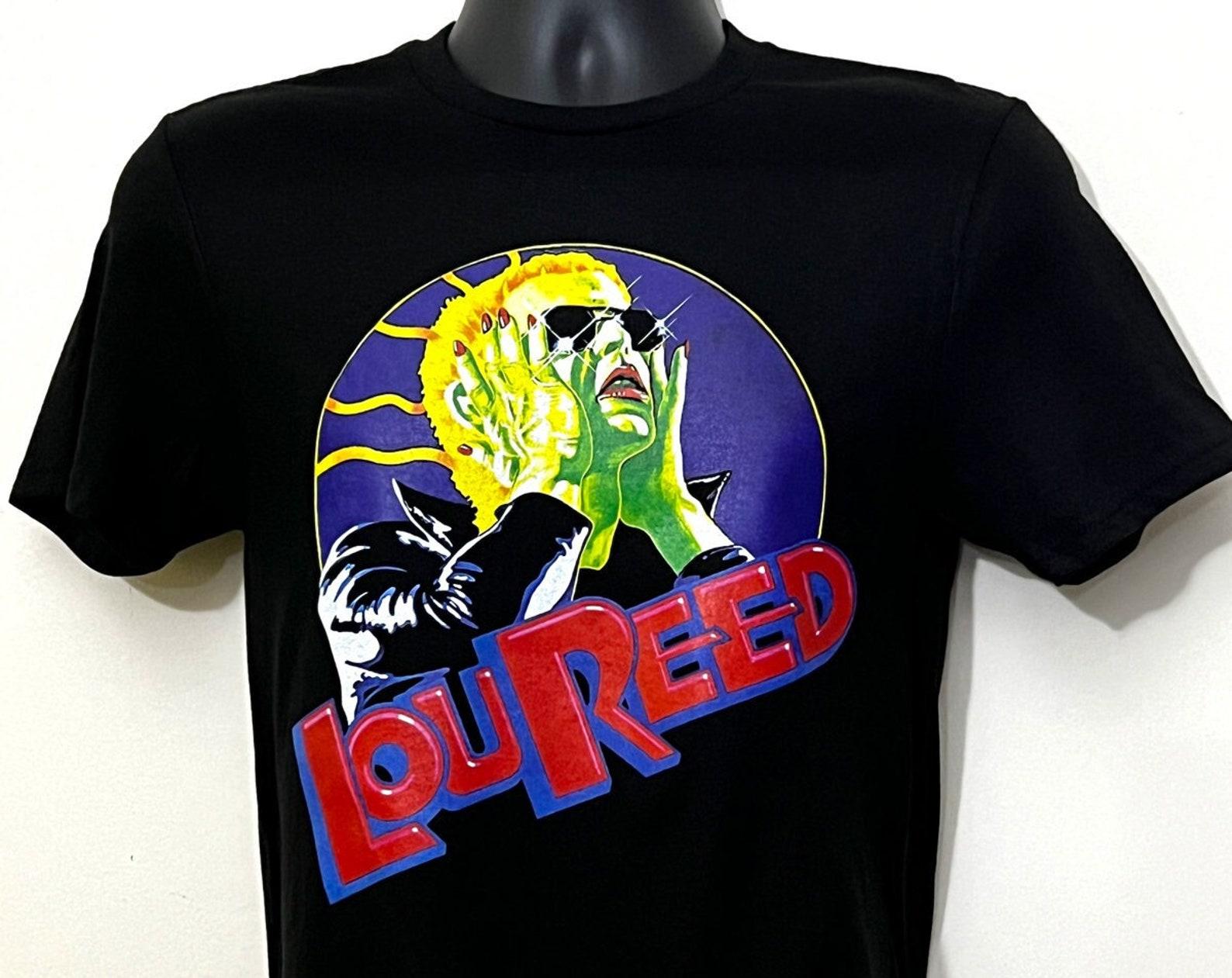 LOU REED vintage style T-shirt - Velvet Underground Shirt - Lou Reed Shirt 3XL