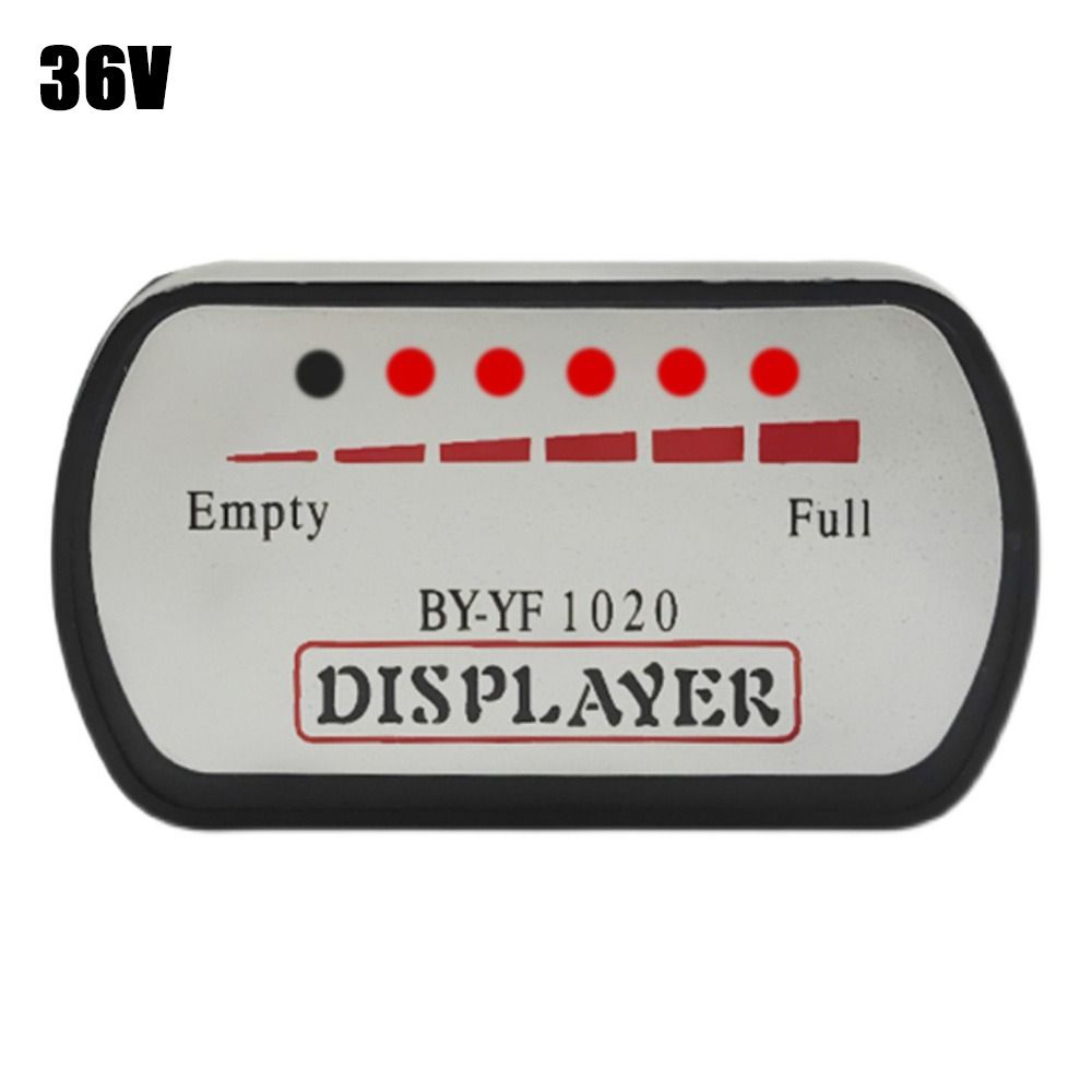 

Motorcycles Meter Tester Battery Indicator Battery Capacity Indicator Voltmeter Power Display 36V
