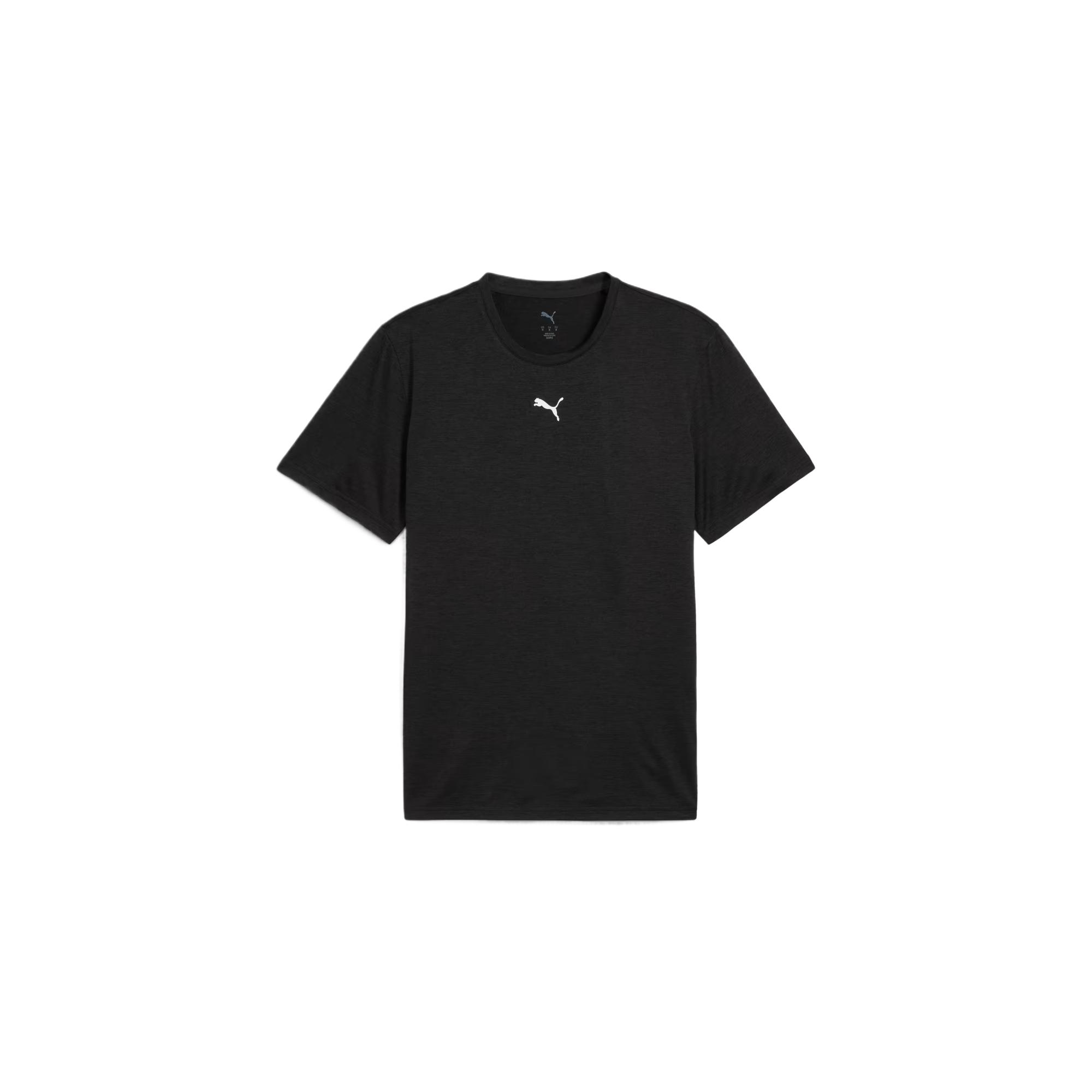 Puma Tad Essentials Cat Logo Comfortable Soft Training Crew Neck Short Sleeve T-Shirt Men Tops Black 525920-01 L