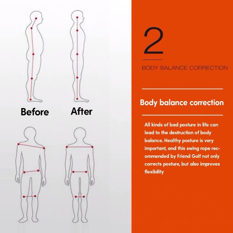 Golf Swing Trainer for Adult Improve Body Balance Posture Correction