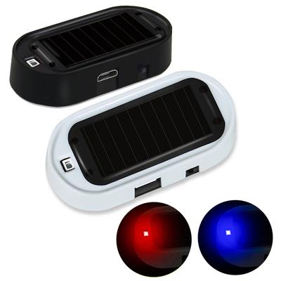 LED Solar Power Analog Alarm Lampe Anti-Diebstahl Drahtlose Vorsicht Licht Nachahmung Optische Sensor Blinklicht für Motorrad