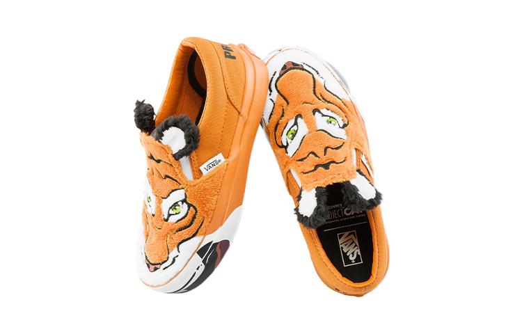 Vans Slip-On Discovery Channel X Classic Toddler 'Project Cat' VN0A5KRR9FA