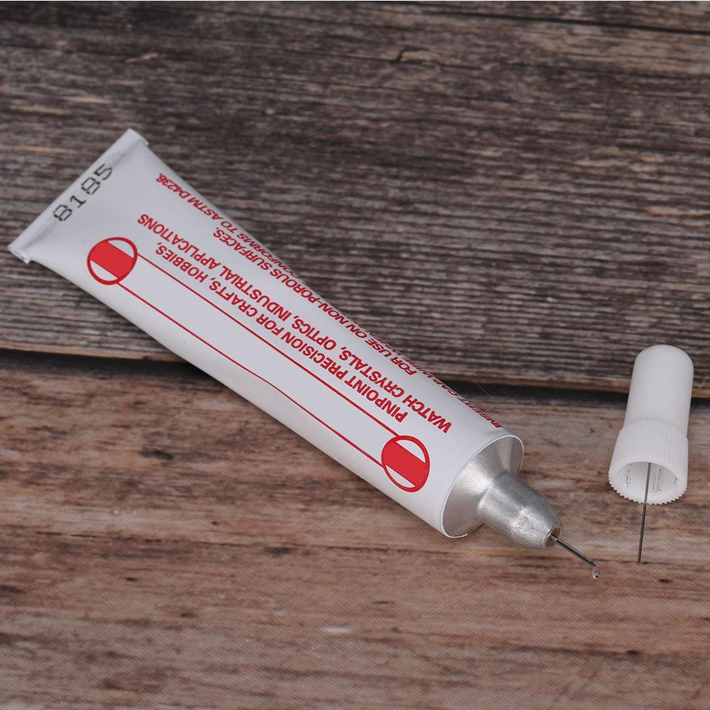 Transparent Needle Type Cement Adhesive Glue DIY Stick for Rhinestone Jewelry