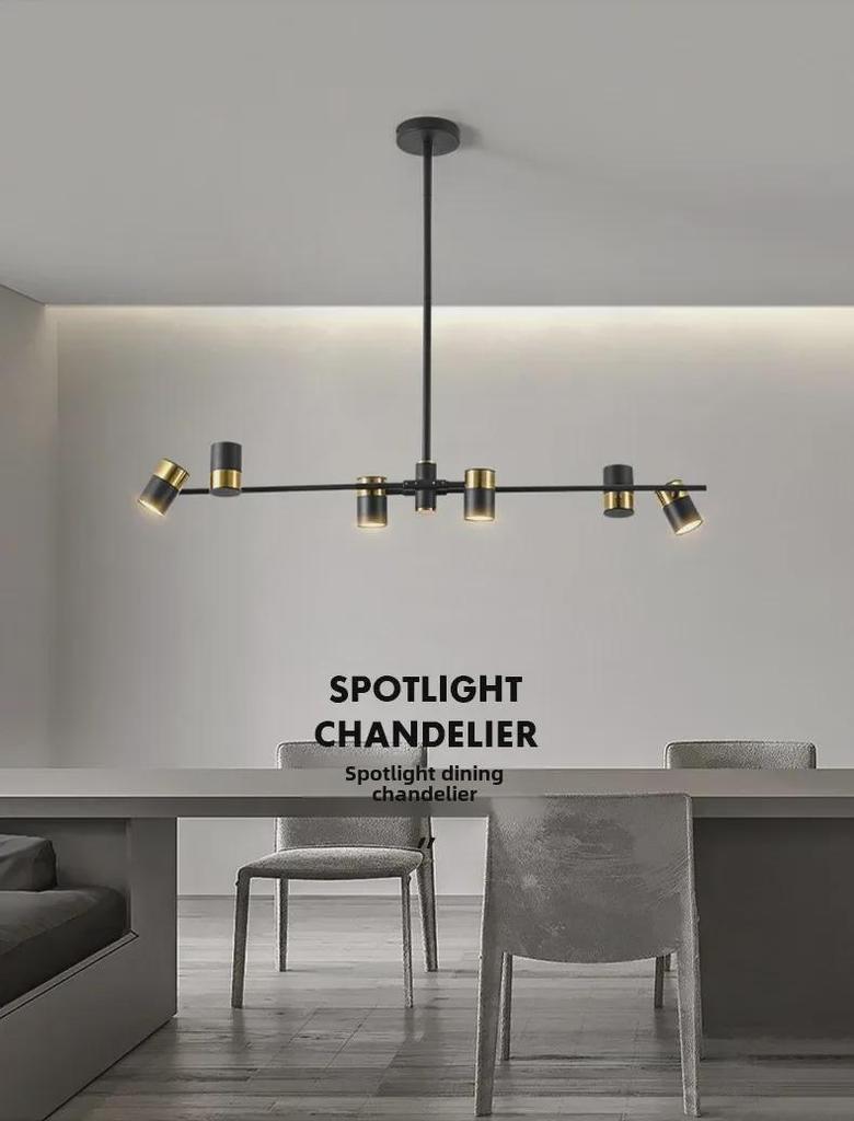 Modern Post-Modern Multi-Head LED Chandelier: Stylish Luxury for Dining Tables, Restaurants, and Bars