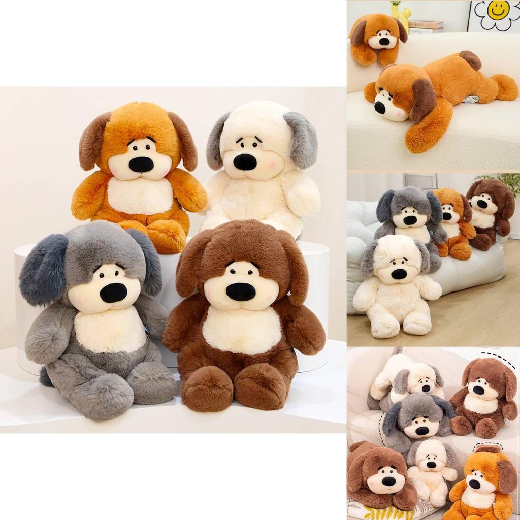 Adorable Qiset Du Du Plush Dog Toy Soft Cute Pug Pillow For Kids Birthday Gift
