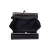 Coboca+ WC25152 MERRILY Mini Wallet, Pearl Heart Charm, (BlackChocolate), 8 Card Slots, 9 X 10 X 3 Cm, 155 G (Black)
