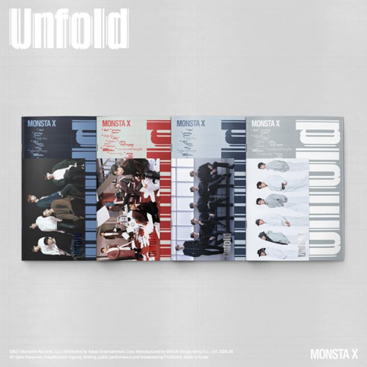 MONSTA X [UNFOLD] US ALBUM (STANDARD ver.)