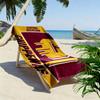 Central Michigan Chippewas Print Beach Towel, Large Soft Quick Dry Towel for Beach Camping Swimming