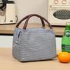 Lunch Bag Handle Insulation Cooler Bag For Women Kid Lunch Box Picnic Travel Portable Food Storage Breakfast Thermal Food Bag