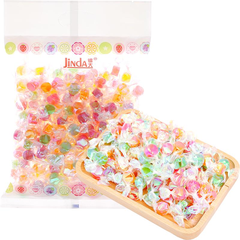 Jinda Assorted Fruit Hard Candies 500g Bag