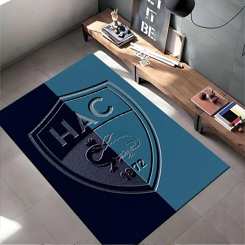HAC Shield Logo Blue Carpet Suitable As a Non-slip Mat for the Living Room or Bedroom Sofa