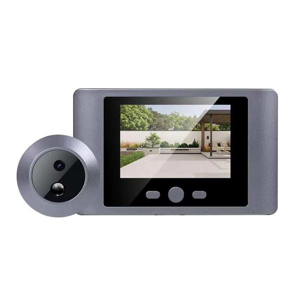 Mini Peephole Smart Wireless Door Viewer Camera PIR Motion Detection Front Door Peephole Camera 2.8 Inch Digital Door Viewer