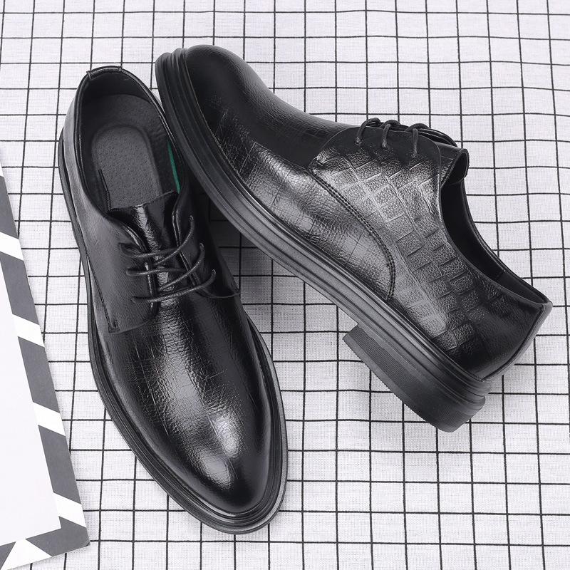 Fashion 2024 New Men Dress Shoes High Quality Leather Formal Shoes Men Big Size 38-48 Oxford Shoes for Men Fashion Office Shoes Men