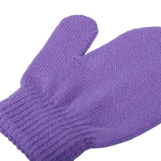 30 Pairs Toddler Winter Stretch Mittens, Solid Color Warm Kids Knit Gloves,