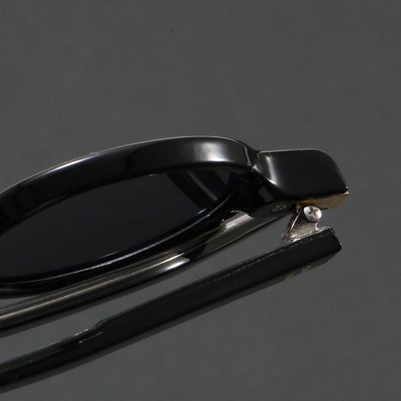 Orange Retro Round Sunglasses for Women Men Classic Luxury Designer Steampunk Hip-hop UV400