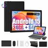 Android 15 Tablet, 11 Inch, 24GB RAM+128GB ROM, Keyboard And Mouse, WiFi 6, Widevine L1