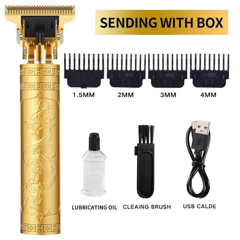 Dual-Use Electric Hair Clipper & Shaver: All-in-One Beard Trimmer & Razor