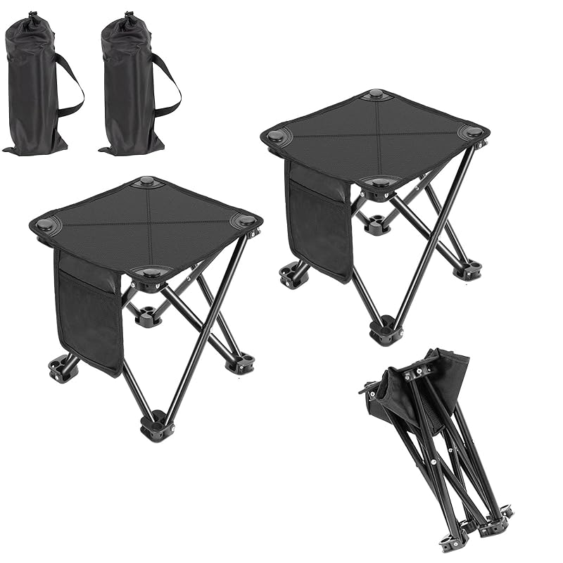 

GMOLIS outdoor chair folding [550g super lightweight Load capacity 180kg ] 1 second instant opening/closing compact chair Comes with storage bag Easy