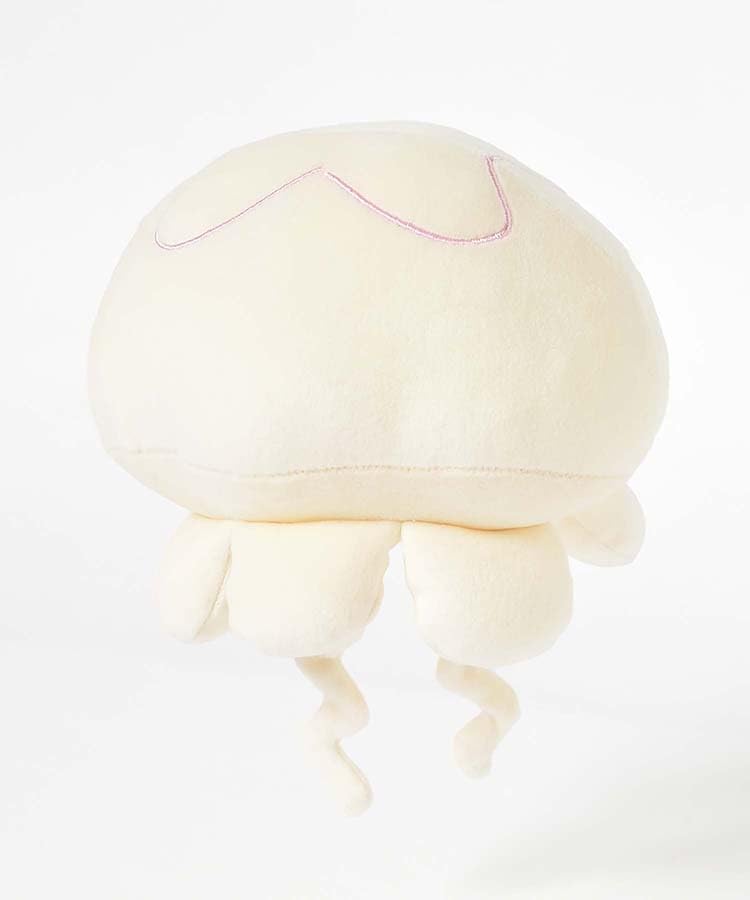 ACCENT A soft and cuddly plush toy featuring a sea Perfect for interior or as a Bleu Bleuet - creature/animal (jellyfish). decoration, photography,