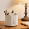 360 ° Rotating Large Capacity Storage Box Cute Standing Pen Holder Classification Desktop Storage Rack Organizer