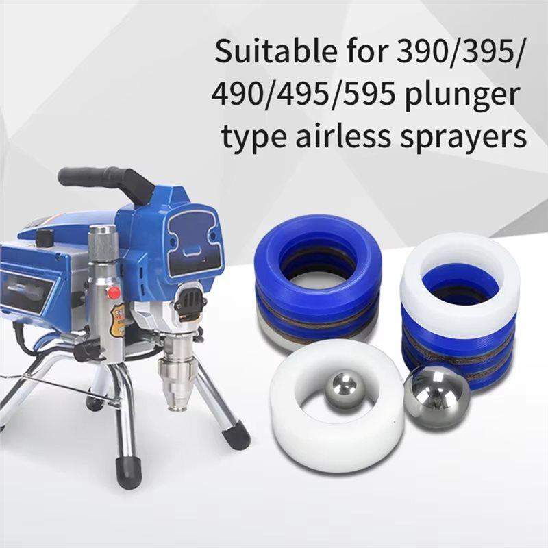 ABBY-Airless Sprayer Accessories Pump Repair Kit 244194 Filter And Plunger Rod For 390/395/490/495/595 Models