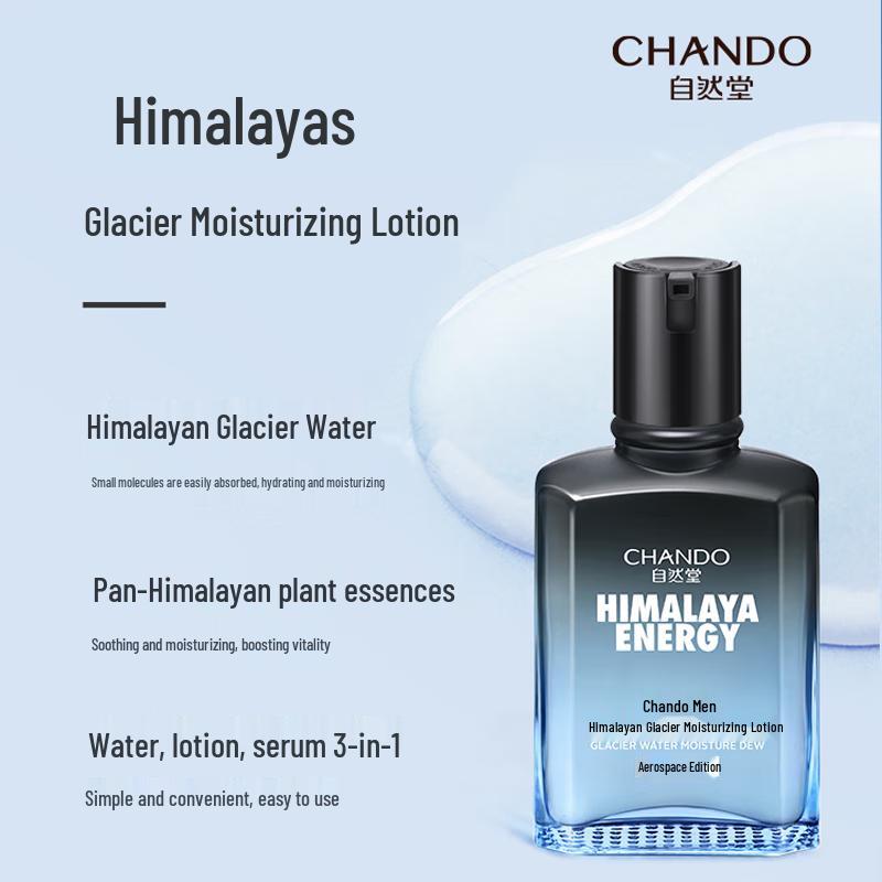CHANDO Men's Himalayan Glacier Moisturizing 3-Piece Gift Set
