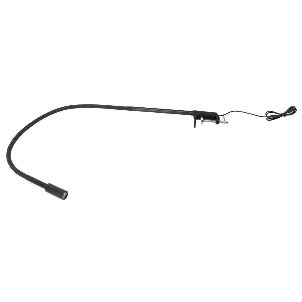 UV LED Schreibtischlampe Nagel Wimpern Lampe mit flexiblem Schwanenhals Klemme Fußpedalsteuerung Tragbar Kleber