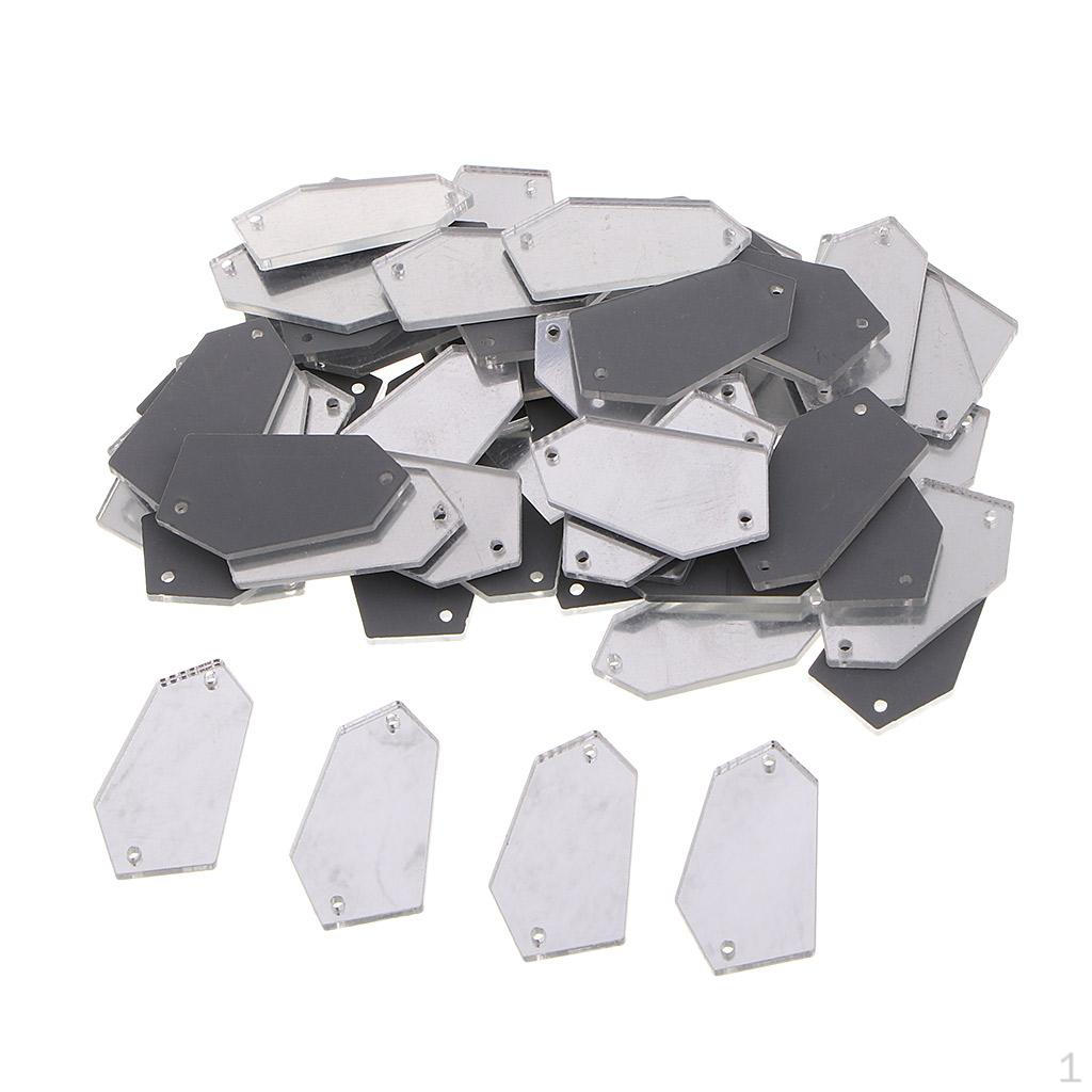 50 Glittering Stones To Sew On Acrylic Rhinestones Crystal Gemstones Crafting