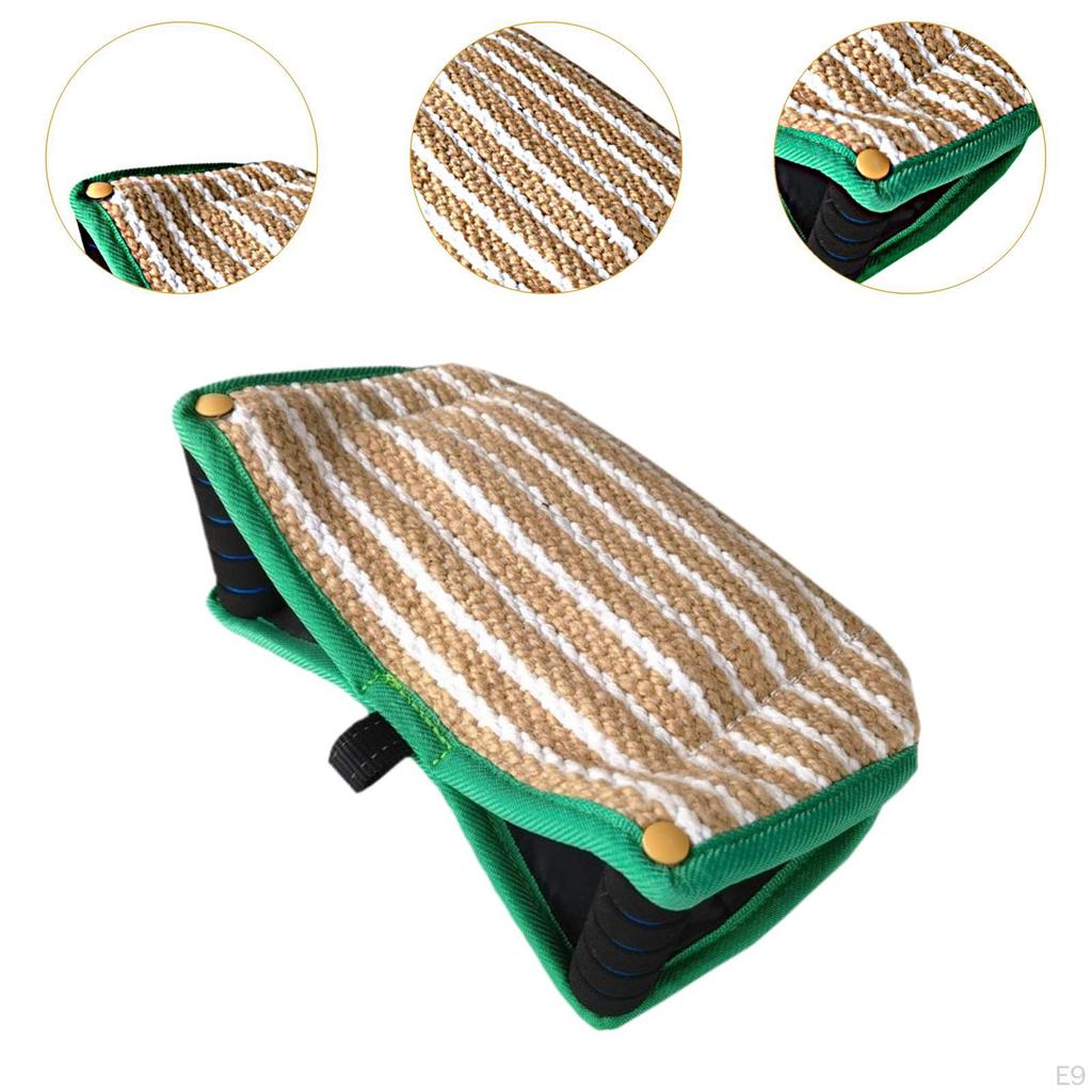 Dog Bite Cushion Tug Toy Lightweight Training Biting Sleeve for Tear Resistant