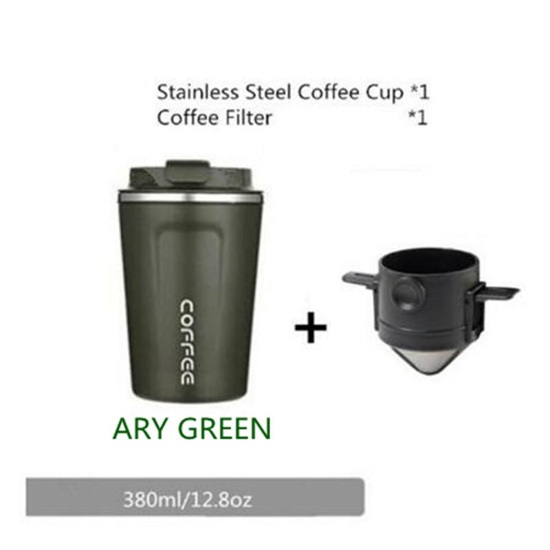 Reusable Coffee Filter Portable Coffee Travel Mug Hand-made Coffee Dripper Tea Cup Set Coffee Pot Coffeeware Camping Product