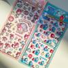 3D Embossed Cute Sanrio Stickers Waterproof Cartoon Decals for Journaling Phone Case DIY Student Stationery Decorative Stickers