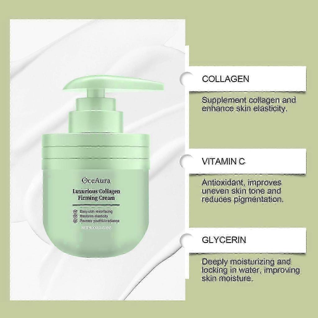 Luxurious Collagen Firming Cream,Collagen Body Firming Anti-Wrinkle Cream,Skin