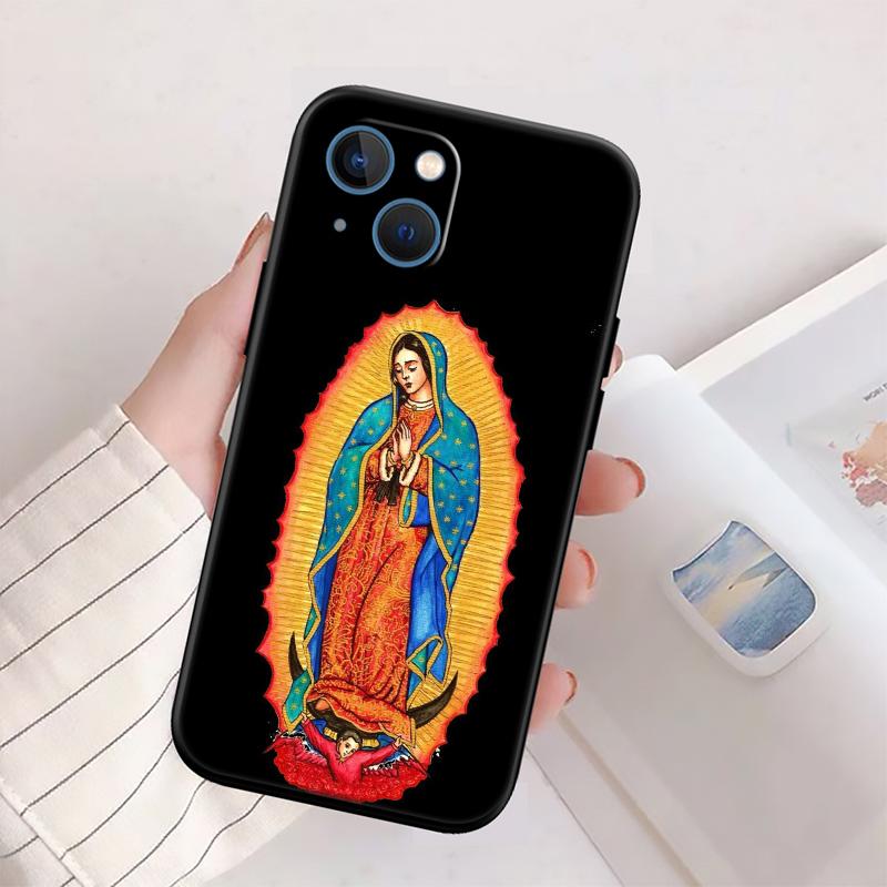 BH47 Virgen Maria Phone Case for Samsung Galaxy S20 S21 S22 Ultra FE + Plus A21S A22 A24 A25 A26 A30 A30S A31